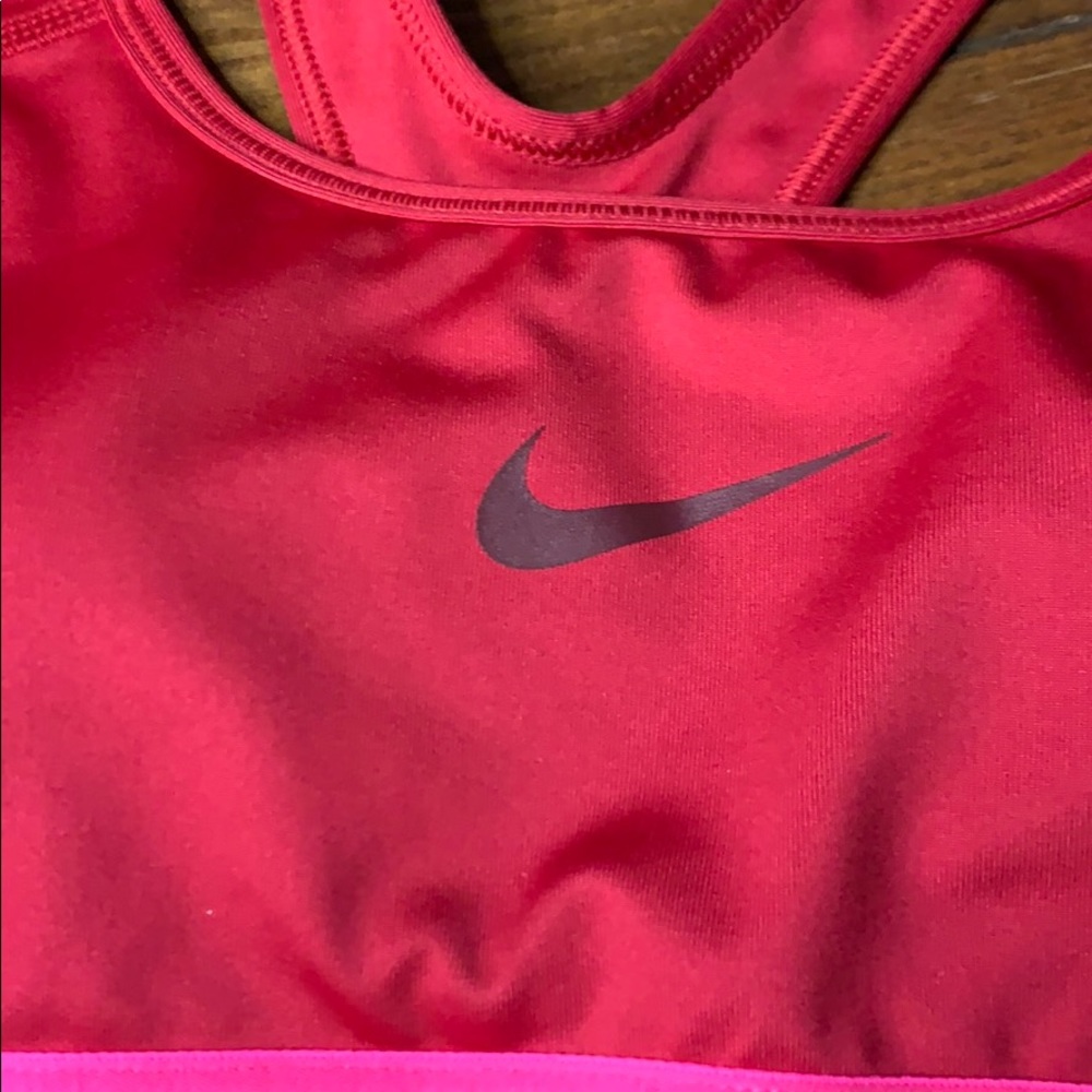 Nike pink athletic sports bra Small - Picture 3 of 5